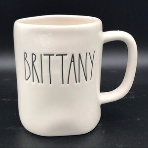 Rae Dunn Artisan Collection Mug with Black Text